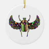 Kleurrijke sjab keramisch ornament (Voorkant)