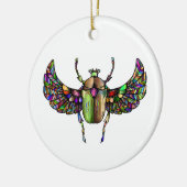 Kleurrijke sjab keramisch ornament (Links)