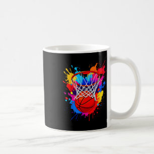 Kleurrijke Sketll Kleurensplash Tie Dye Hoep Net G Koffiemok