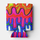 Kleurrijke slijm Koelbox Blikjeskoeler (Achterkant)