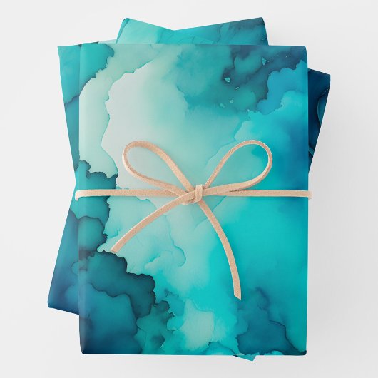 Kleurrijke Smoke Art Wrapping Paper Sheets