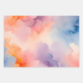Kleurrijke Smoke Art Wrapping Paper Sheets (Voorkant 2)