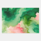 Kleurrijke Smoke Art Wrapping Paper Sheets (Voorkant)