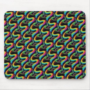 Kleurrijke Snake illustratie Muismat