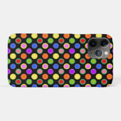 Kleurrijke Snoep fruit overmaatse pooldots op zwar Case-Mate iPhone Case (Achterkant (horizontaal))