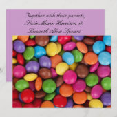 Kleurrijke Snoepjes Kaart (Voorkant / Achterkant)