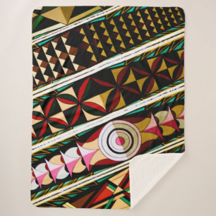 Kleurrijke Spaanse Plafondarchitectuur Sherpa Deken