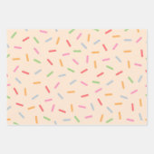 Kleurrijke Sparkle Inpakpapier Vel (Voorkant 3)