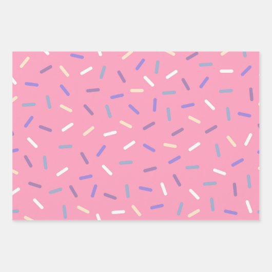 Kleurrijke Sparkle Inpakpapier Vel (Voorkant)