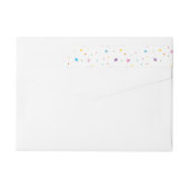 KLEURRIJKE SPARKLES felle regenboogkleuren (Achterkant)