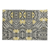 Kleurrijke spatten en dynamische lijnen kussensloop (Achterkant)