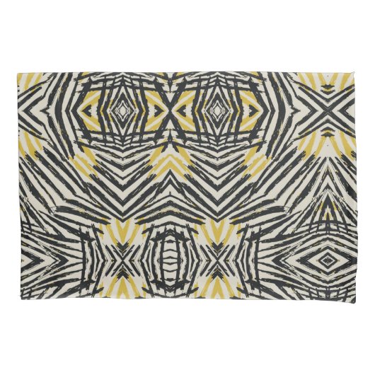 Kleurrijke spatten en dynamische lijnen kussensloop (Voorkant)