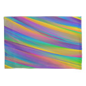 Kleurrijke  spectrumgolven | Kussensloop (Voorkant-Links)