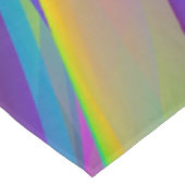 Kleurrijke spectrumgolven | Tafelkleed (Gekanteld)