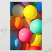 Kleurrijke Speelgoed ballonnen Flyer (Achterkant)