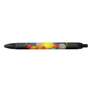 Kleurrijke Speelgoed ballonnen Zwarte Inkt Pen
