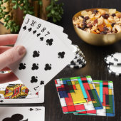Kleurrijke speelkaarten Moderne kleuren (Insitu)
