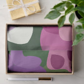 Kleurrijke Spiderwort Bloemen Bloemstuk Tissuepapier (Geschenk)