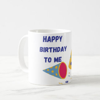 Kleurrijke Spikkels Verjaardag Custom Koffiemok