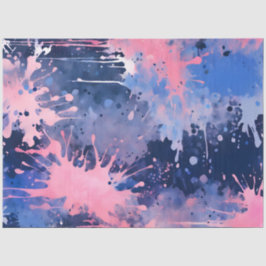 Kleurrijke Splatter Paint Art Tissue Paper Tissuepapier