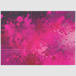 Kleurrijke Splatter Paint Art Tissue Paper Tissuepapier