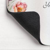 Kleurrijke Spring Flowers Mousepad Muismat (Hoek)