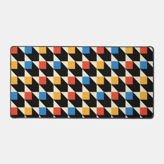 Kleurrijke Squares Desk Mat