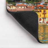 Kleurrijke stad van het Comomeer Muismat (Hoek)