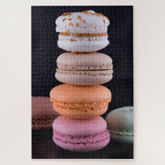 Kleurrijke stapel Franse Macarons Legpuzzel