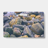 Kleurrijke stenen    badge (Achterkant)