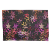 Kleurrijke sterren dansen grillig kussensloop (Voorkant)