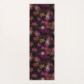 Kleurrijke sterren dansen grillig yogamat (Achterkant)
