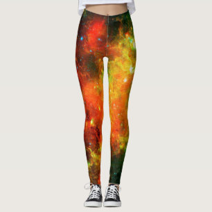Kleurrijke Sterrennevel Leggings