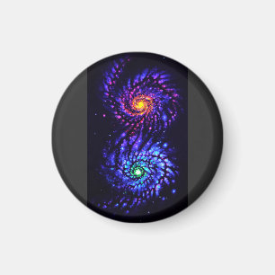 Kleurrijke sterrenstelsels magneet