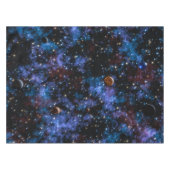 Kleurrijke sterrenstelsels, sterren en planeten tafelkleed (Voorkant (Horizontaal))