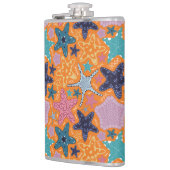 Kleurrijke Stervissen Heupfles (Links)