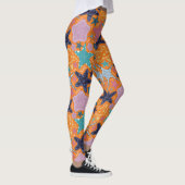 Kleurrijke Stervissen Leggings (Rechts)