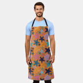 Kleurrijke Stervissen Schort (Gedragen)