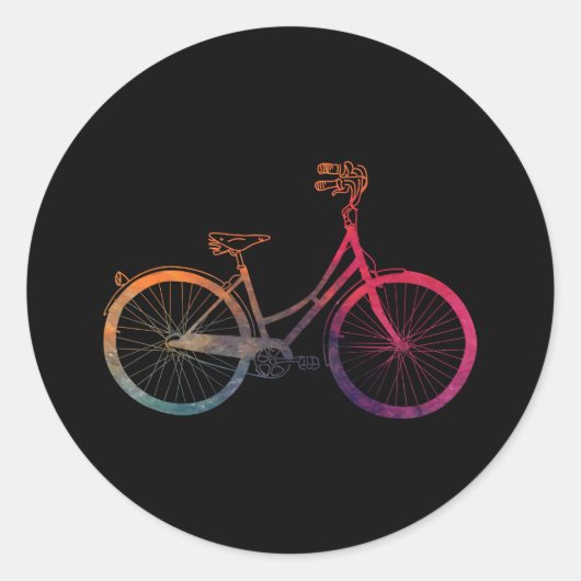 Kleurrijke  Sticker (Voorkant)