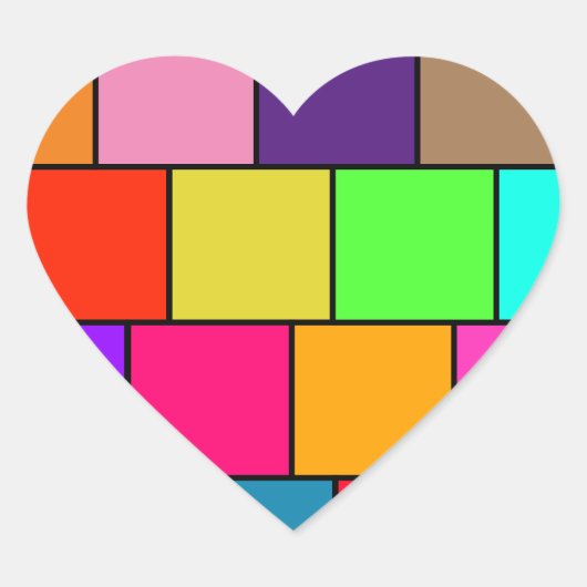 Kleurrijke Stickers (Voorkant)