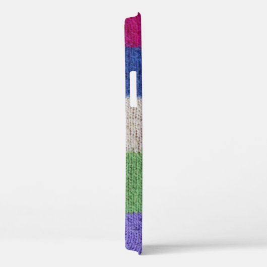 Kleurrijke stijl gebreide patchwork patroon Case-Mate iPhone case (Achterkant / Rechts)