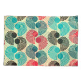 Kleurrijke stippen: abstract naadloos patroon. kussensloop (Achterkant)