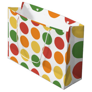 Kleurrijke Stippen Baby Shower Verjaardag Groot Cadeauzakje