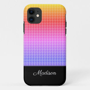 Kleurrijke Stippen  iPhone 11 Hoesje