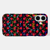 kleurrijke stippen Case-Mate iPhone case (Achterkant (horizontaal))