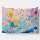 Kleurrijke Stippen Druppels Spetters Etui (Voorkant)