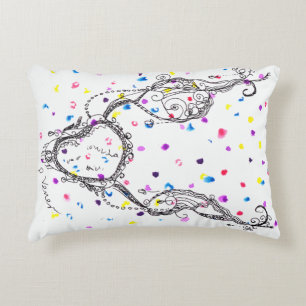 Kleurrijke Stippen Fantasy Ketting Accent Kussen