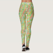 Kleurrijke Stippen Leggings (Achterkant)