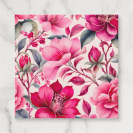 Kleurrijke  Stof Art Gift Labels