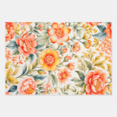 Kleurrijke Stof Art Wrapping Papiervellen Inpakpapier Vel (Voorkant 3)